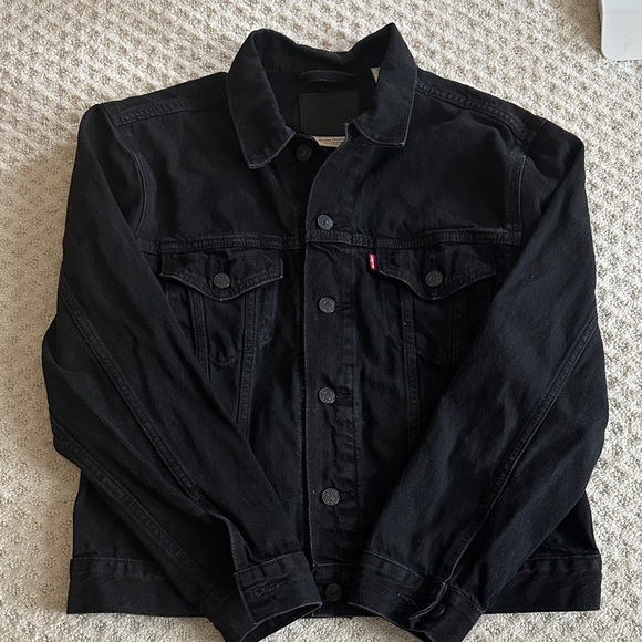 Levi’s Original Trucker Jacket Black - Picture 2 of 3